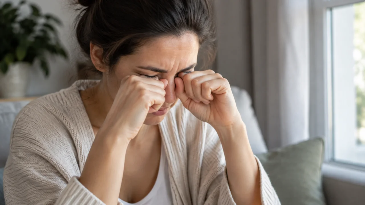 Critérios de decisão sobre esfregar os olhos vira um problema
