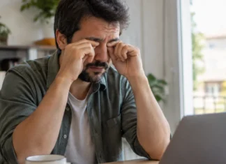 A comichão nos olhos nem sempre melhora quando os esfregamos Contexto editorial sobre esfregar os olhos vira um problema
