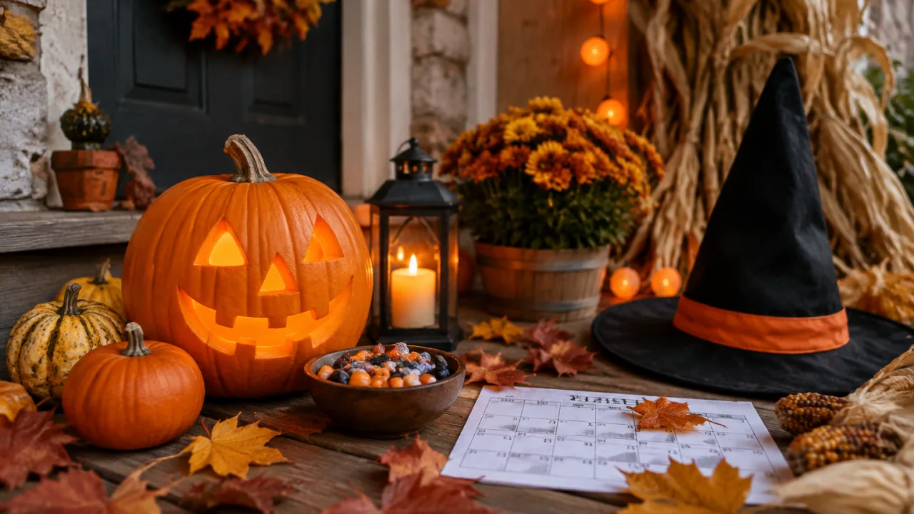 Avaliação responsável de halloween, perspectiva 21