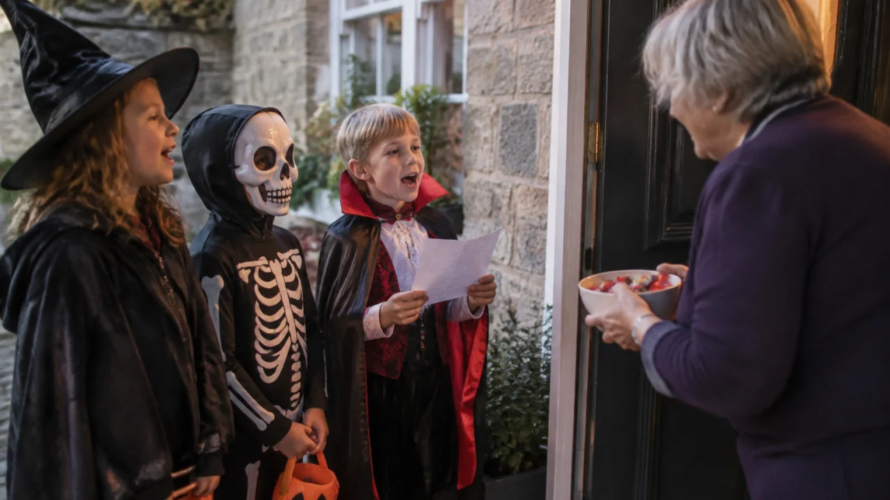 Avaliação responsável de halloween, perspectiva 9